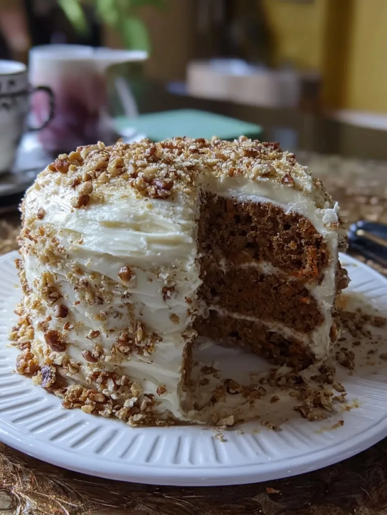 Carrot Cake with Cream Cheese Frosting