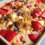 Strawberry Breakfast Bake 3 Strawberry Breakfast Bake