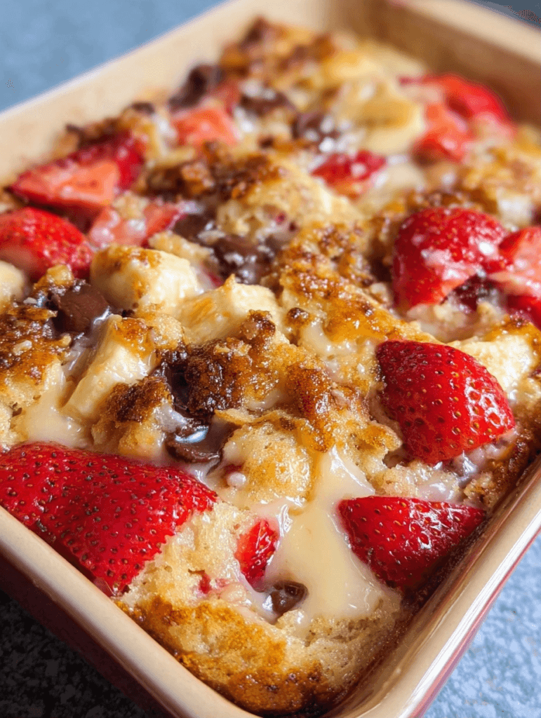 Strawberry Breakfast Bake