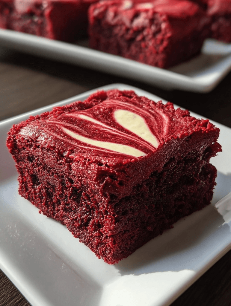 Fudgy Red Velvet Brownies for Quick Homemade Desserts