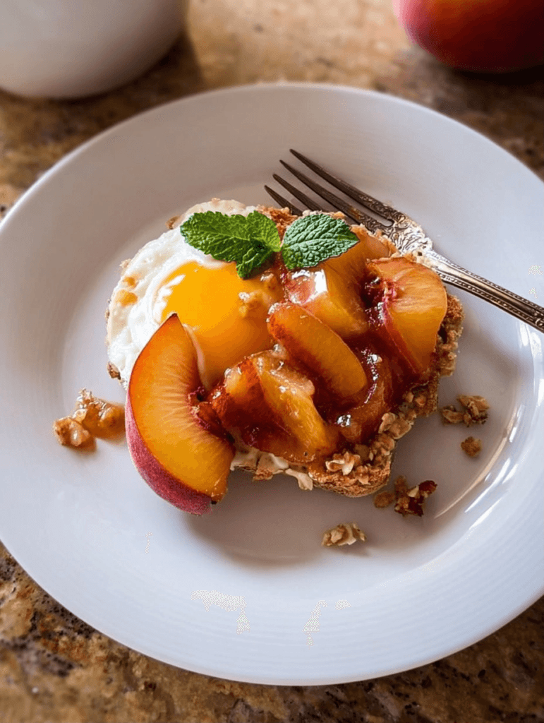 Peachy Morning Delights: 25-Minute Baked Breakfast Recipe