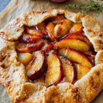 Peach Galette with Flaky Butter Crust