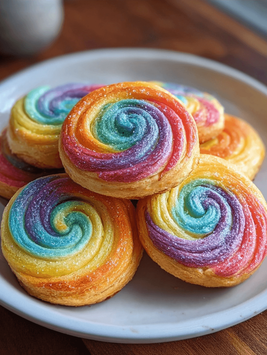 Rainbow Palmiers: Crispy, Colorful Sweet Treats for Every Occasion 2 Rainbow Palmiers: Crispy, Colorful Sweet Treats for Every Occasion