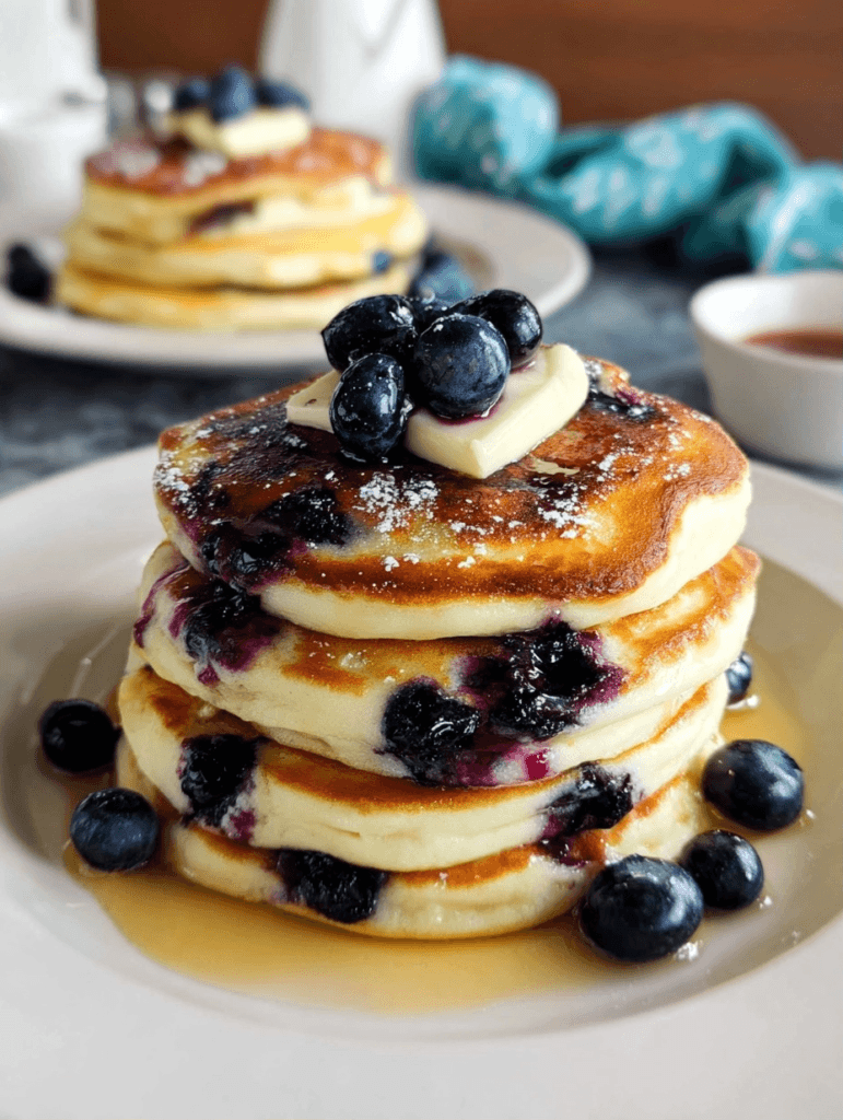 Blueberry Pancakes: Quick & Flavorful Baking at Home