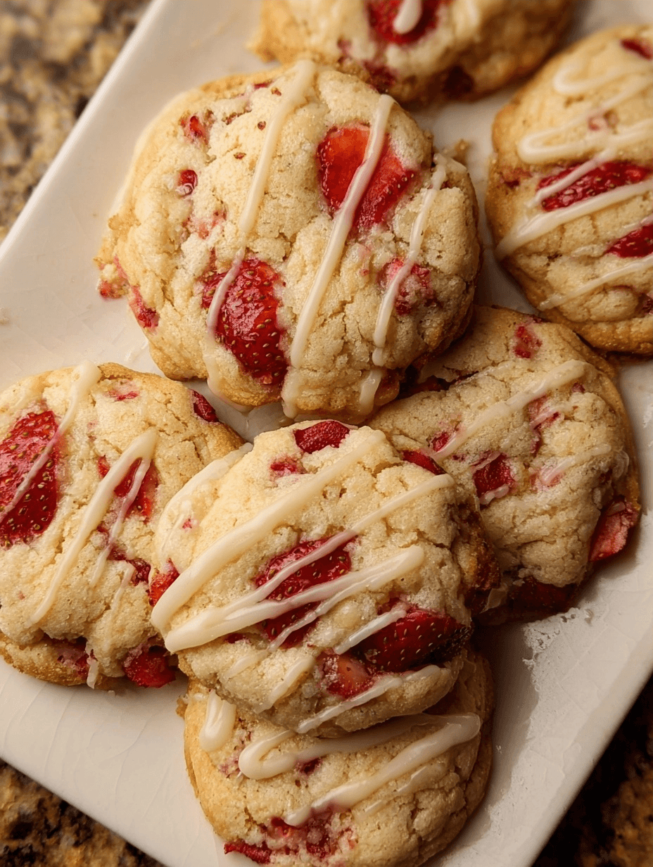 Strawberry Cheesecake Cookies | Eminent Recipes 2 Strawberry Cheesecake Cookies | Eminent Recipes