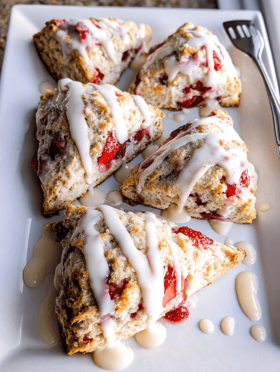 Strawberry Scones: Buttery, Sweet & Tart Baking Staple 2 Strawberry Scones: Buttery, Sweet & Tart Baking Staple