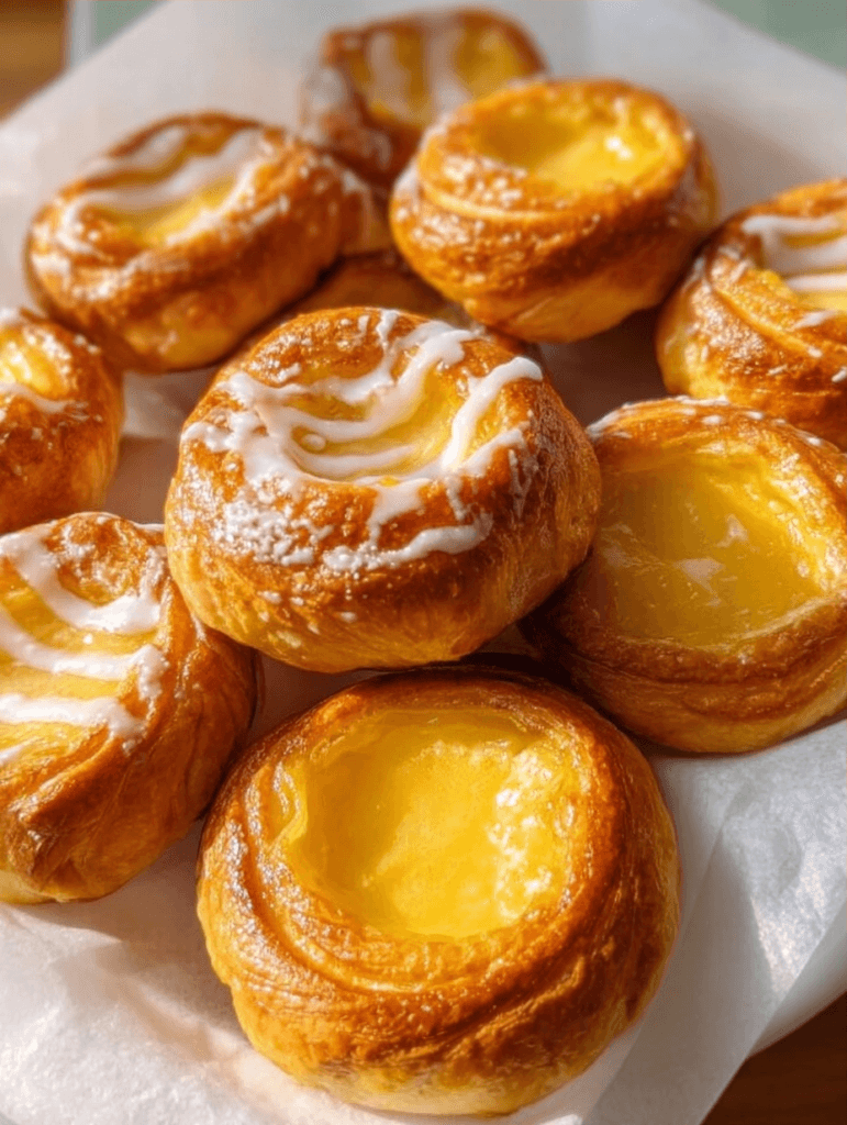 Lemon Danish Pastries Recipe: A Zesty Baking Delight