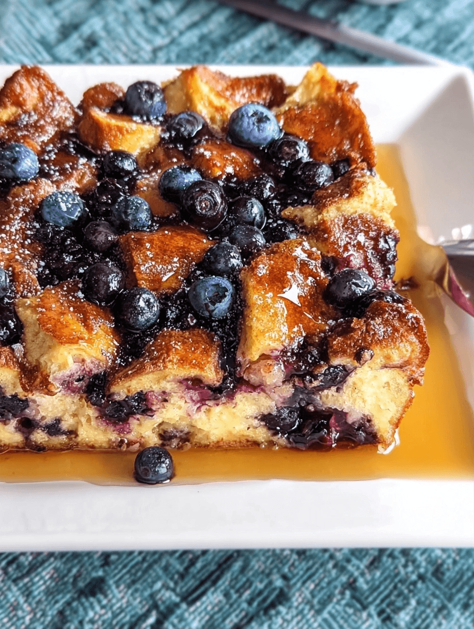 Blueberry French Toast Bake: A Flavorful Breakfast Delight 2 Blueberry French Toast Bake: A Flavorful Breakfast Delight