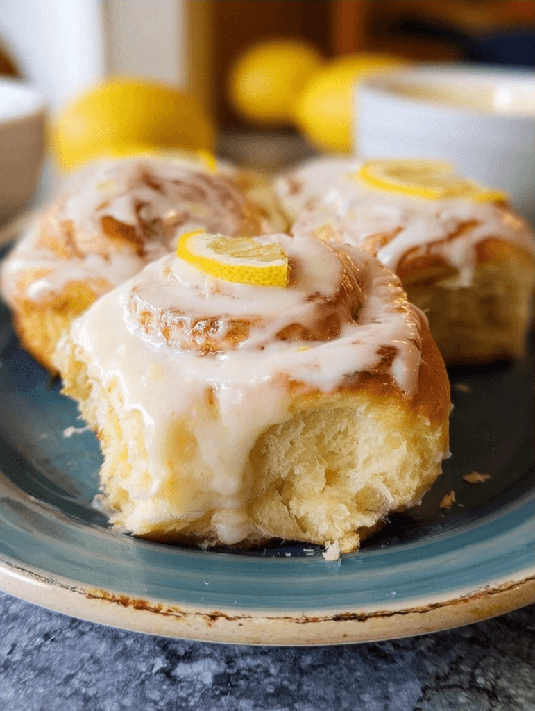 Lemon Sweet Rolls: A Zesty Baked Delight