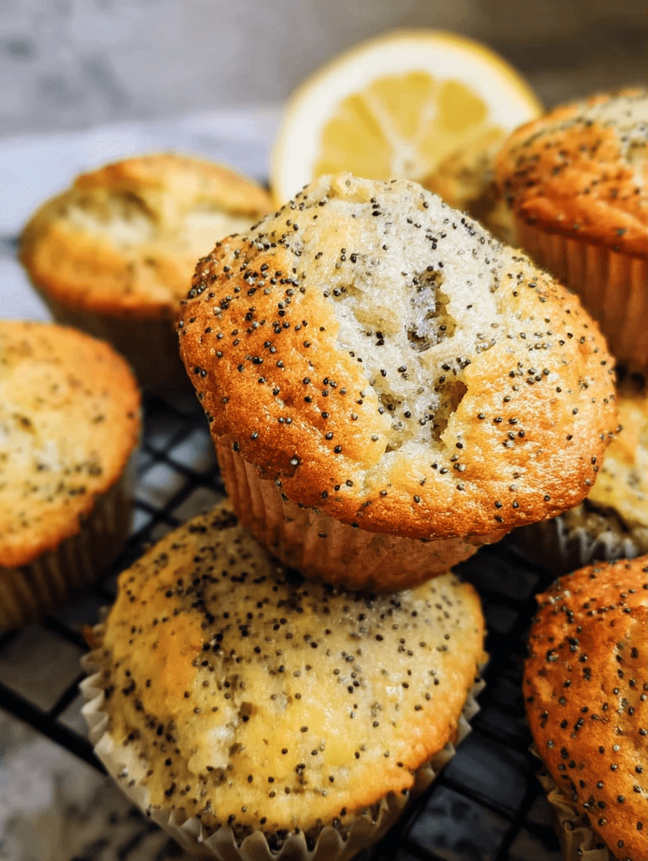 Lemon Poppy Seed Muffins: A Citrusy Treat for Any Occasion