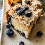 Blueberry Coffee Cake with a Flavorful Twist