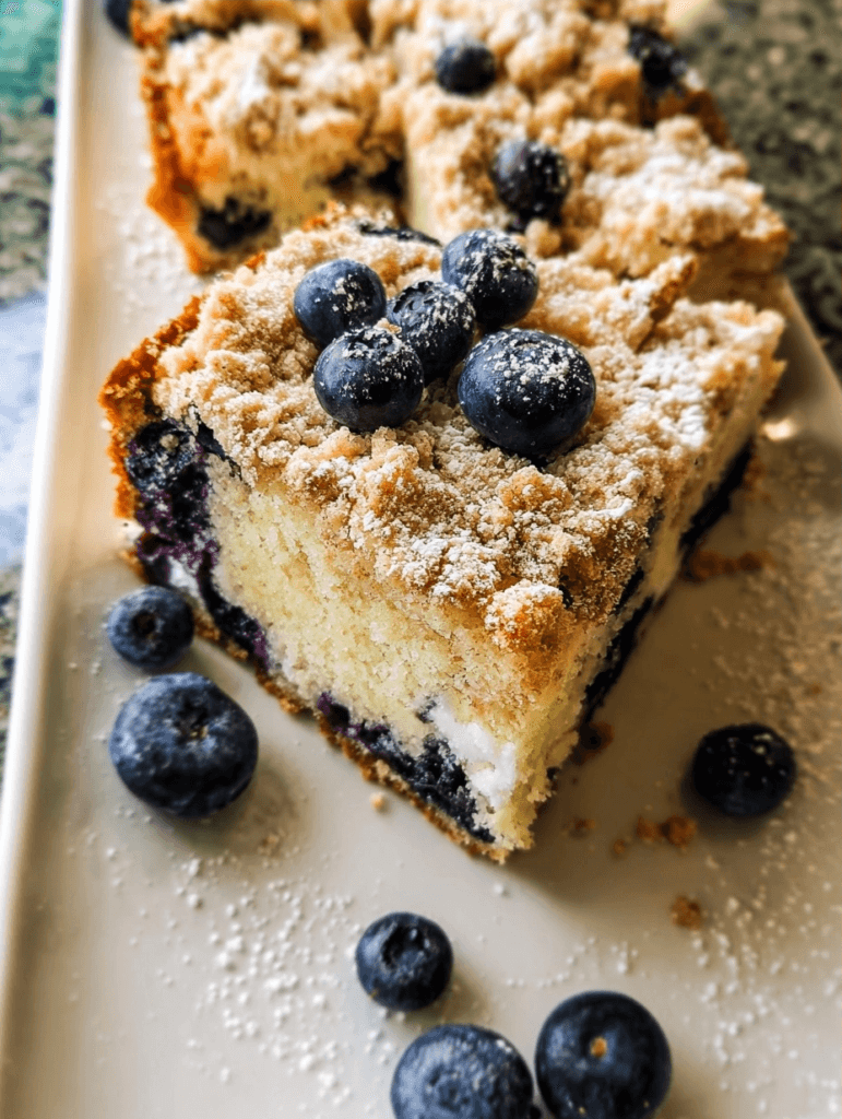 Blueberry Coffee Cake with a Flavorful Twist