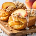 Peach Cobbler Pound Cake Twinkies