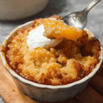 Easy Peach Cobbler Recipe with 4 Simple Ingredients