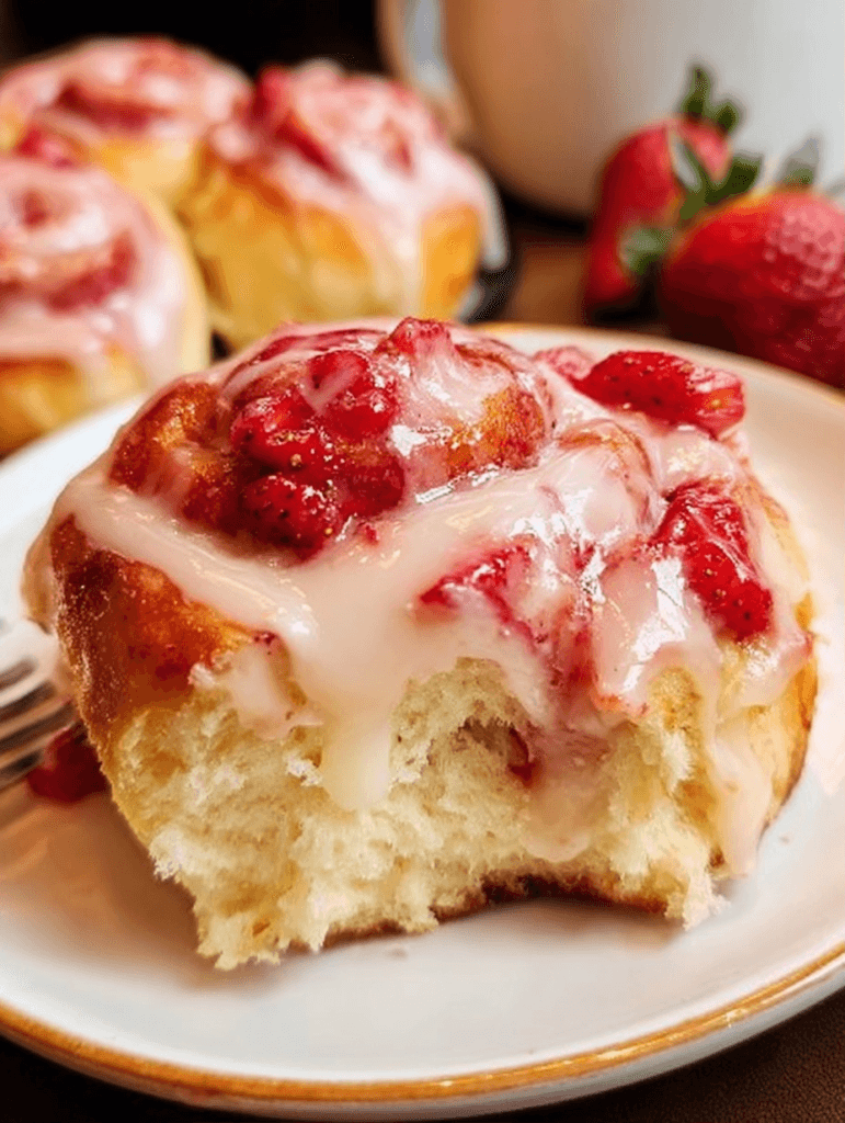 Strawberry Sweet Rolls Recipe for a Gooey Treat