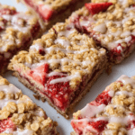 Strawberry Oatmeal Bars for a Sweet Treat