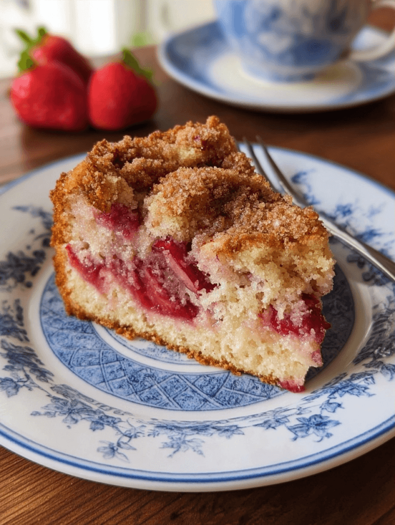 Strawberry Coffee Cake Recipe: Quick & Flavorful