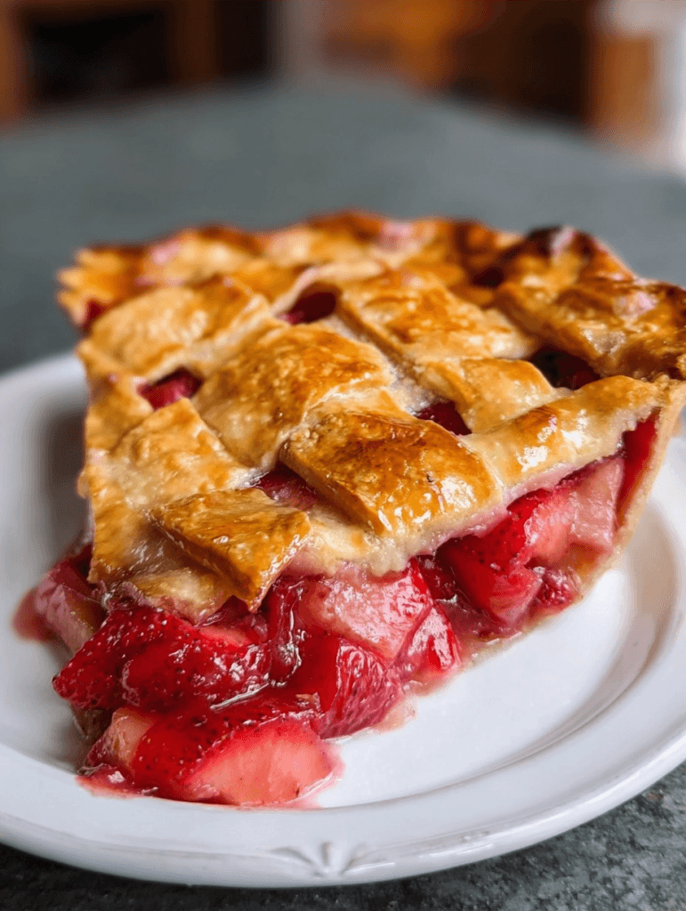 Strawberry Rhubarb Pie Recipe for a Perfect Sweet-Tart Treat