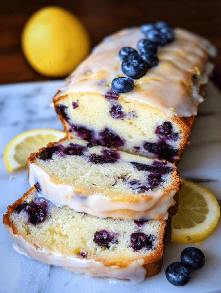 Lemon Blueberry Bread Recipe for Quick Baking Bliss