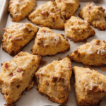 Rhubarb Scones with Whole Wheat Pastry Flour Recipe
