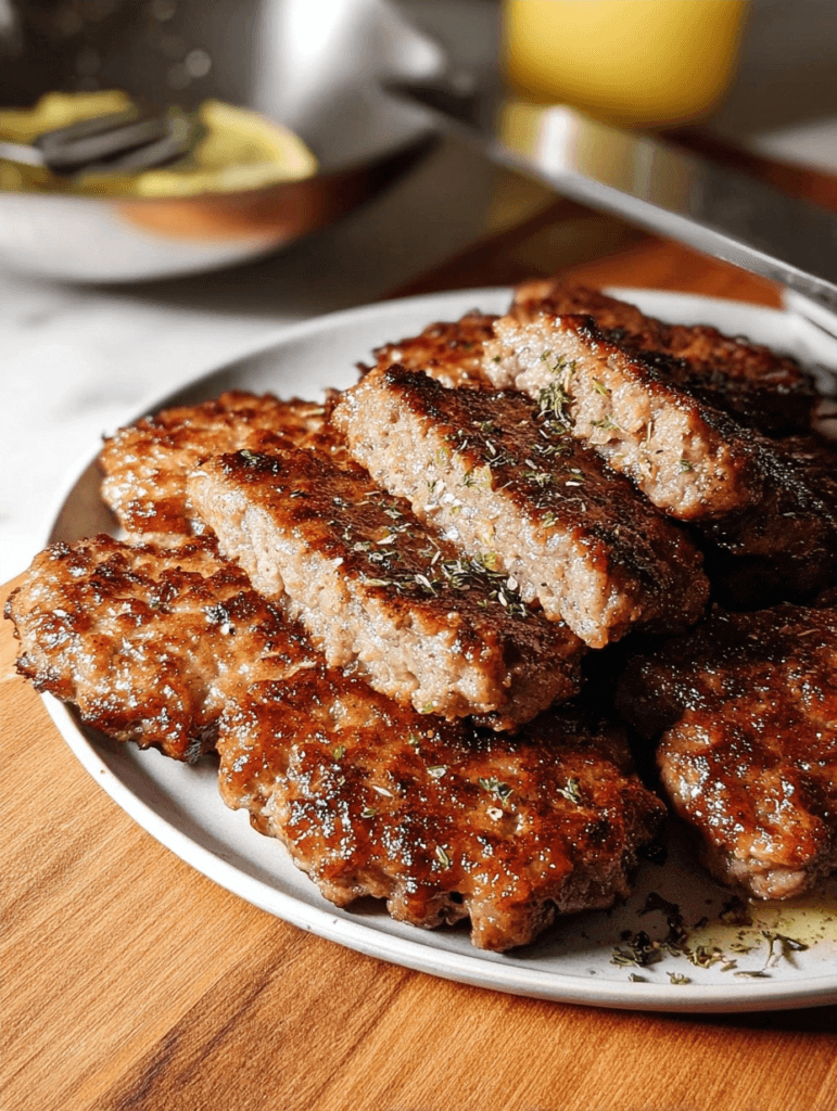 Breakfast Sausage Recipes with Maple Flavours