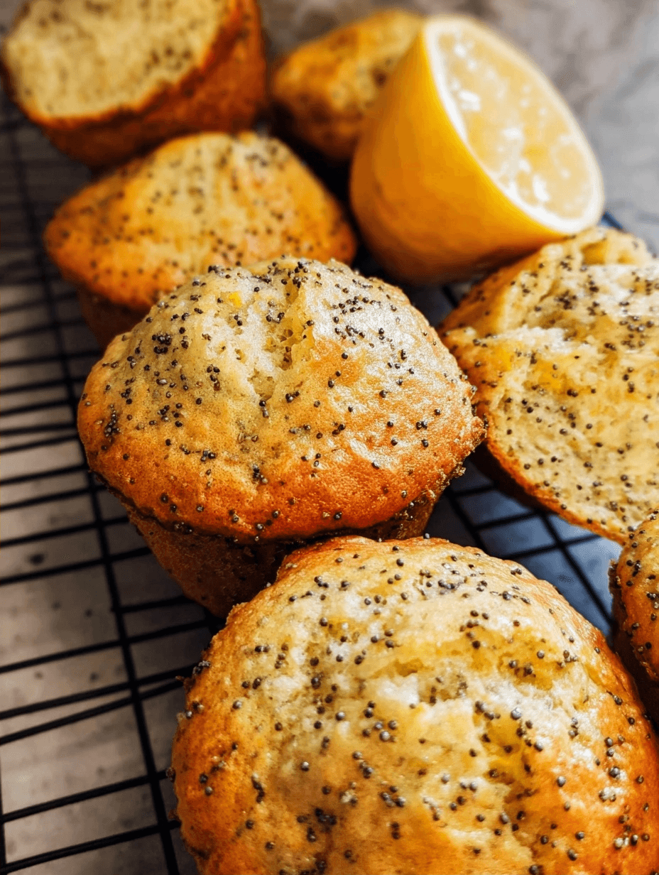 Lemon Poppy Seed Muffins | A Baking Eminent Recipes Delight