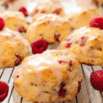 Lemon Raspberry Scones with a Zesty Twist