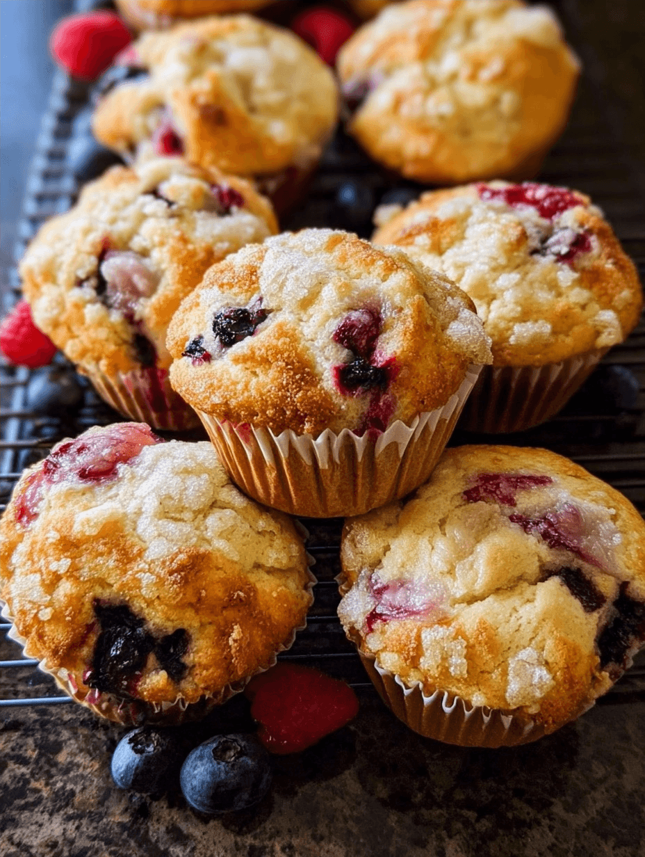 Mixed Berry Muffins: A Quick and Family-Friendly Treat 2 Mixed Berry Muffins: A Quick and Family-Friendly Treat