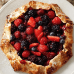 Mixed Berry Galette Recipe: A Flaky Sweet Treat