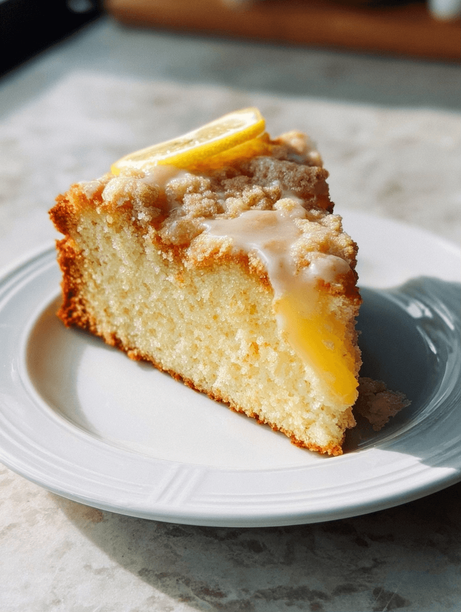 Lemon Cream Cheese Coffee Cake: A Zesty, Creamy Treat
