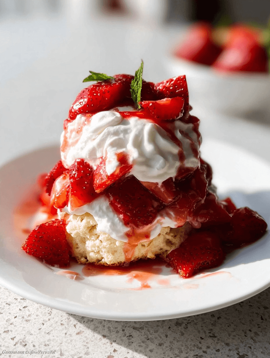 Classic Strawberry Shortcake Recipe