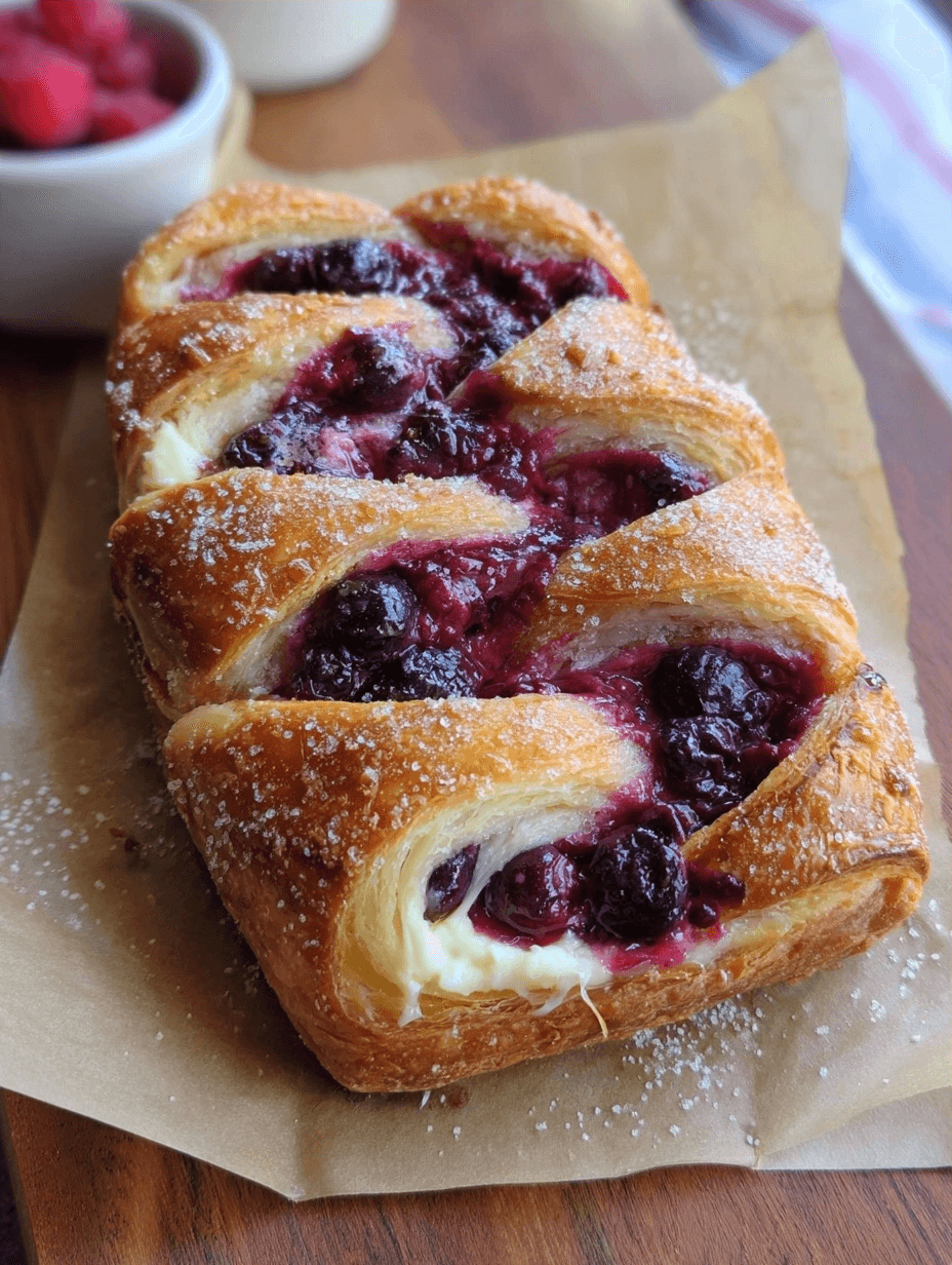 Berry Cream Cheese Danish Recipe 2 Berry Cream Cheese Danish Recipe