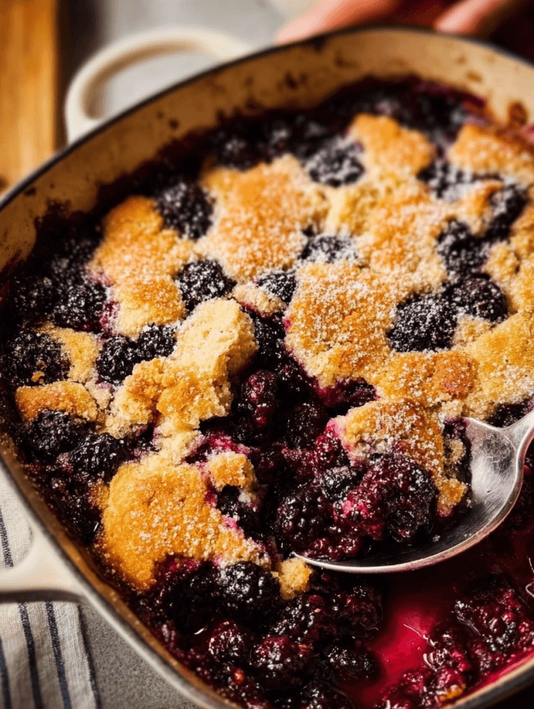 Blackberry Cobbler for a Perfect Sweet Treat