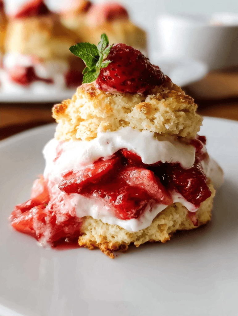 Strawberry Shortcake Biscuits Recipe for Quick Delights