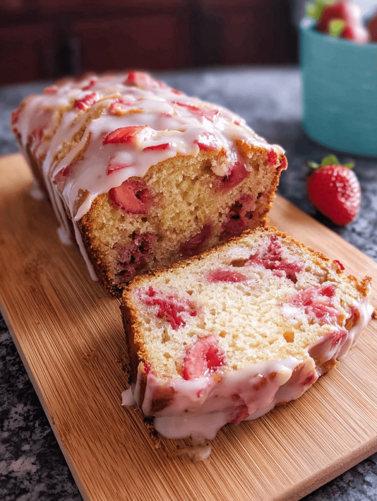 Strawberry Bread Bliss: A Sweet and Easy Loaf Recipe