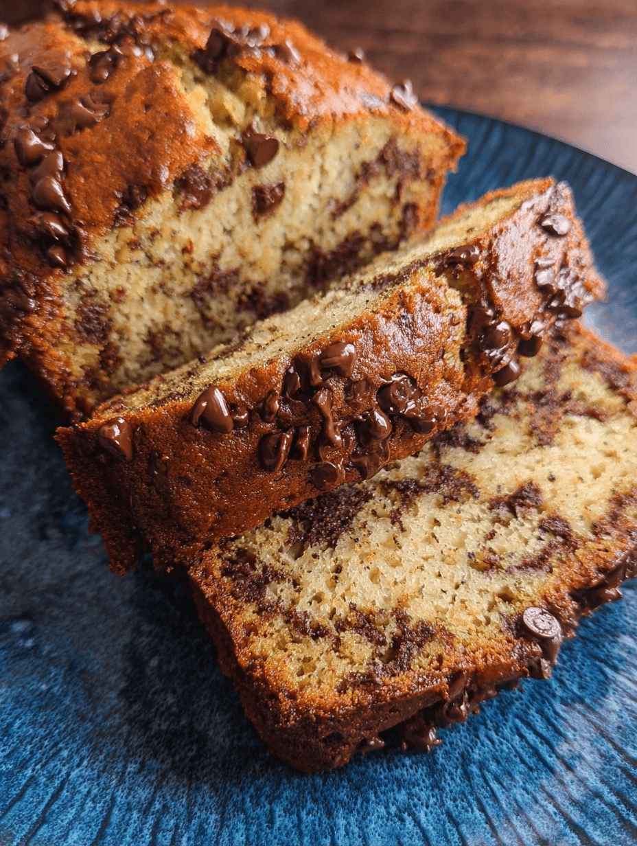 Chocolate Chip Banana Bread Recipe for Busy Bakers