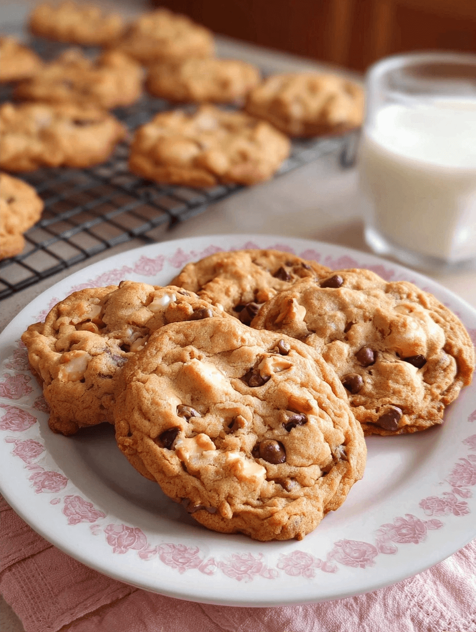 Peanut Butter Chocolate Chip Cookies | A Perfect Baked Treat