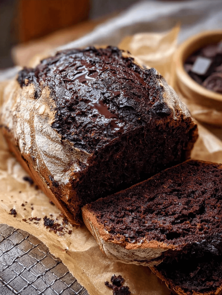 Chocolate Bread Recipe: Soft, Rich, and Fudgy