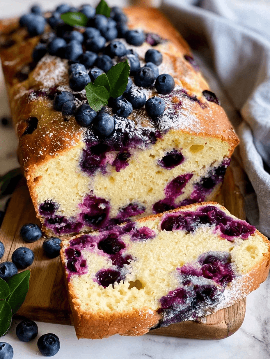 Best Blueberry Bread Recipe for Flavorful Comfort