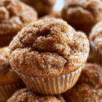 Cinnamon Muffins with Buttercream Drizzle