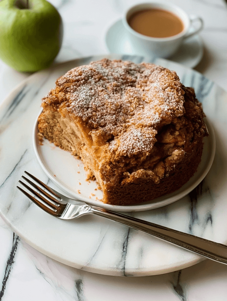 Apple Coffee Cake with Streusel Topping
