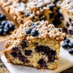 Blueberry Coffee Cake Recipe for Quick Weeknight Baking