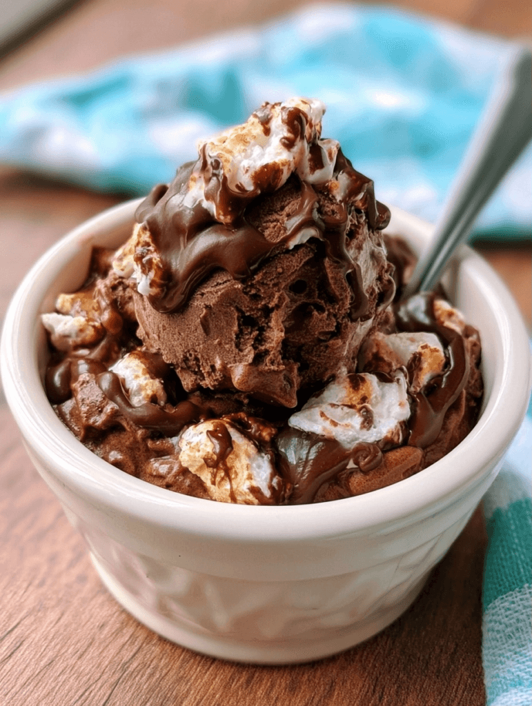 Rocky Road Ice Cream Recipe | Creamy & Customizable Classic
