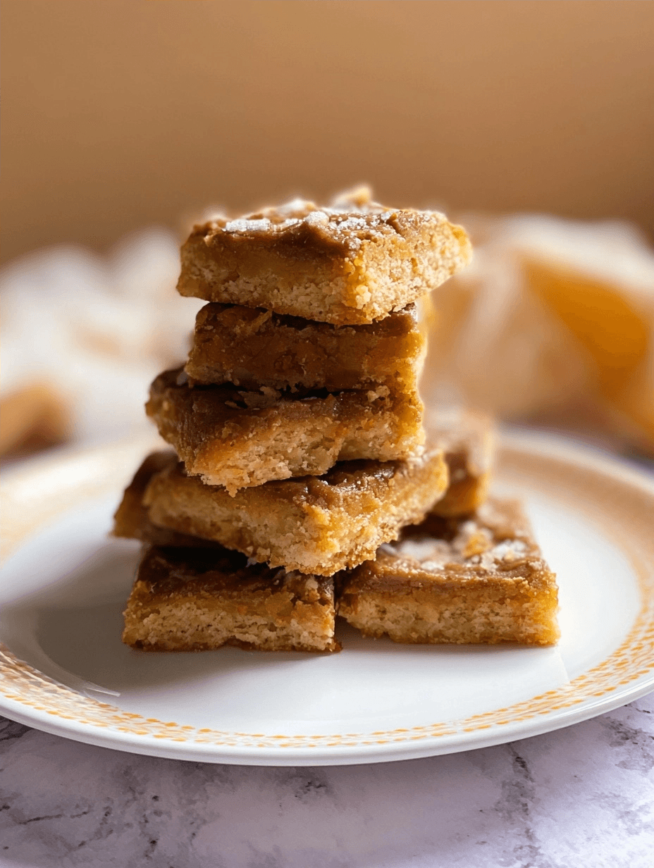 Butterscotch Bars – Classic Sweetness You’ll Love