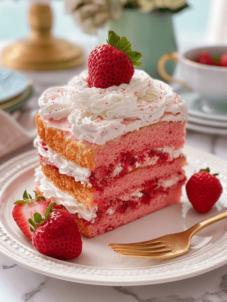 Strawberry Cake: A Sweet Symphony