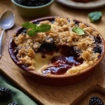 Blackberry Desserts: An Autumnal Apple Crumble Delight