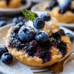 Blueberry Desserts: Easy Melted Butter Cobbler