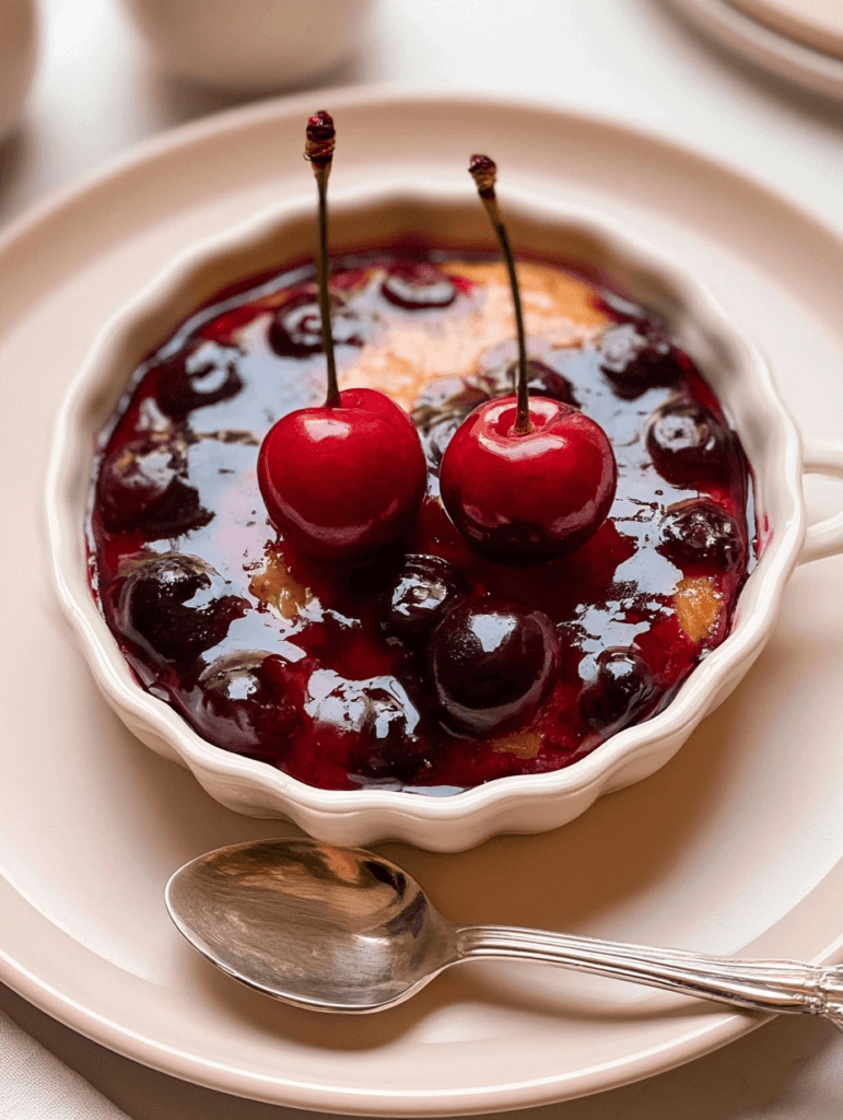 Cherry Desserts: Easy Skillet Cobbler Recipe