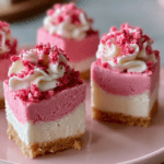 Pink Velvet Cheesecake Bites Recipe