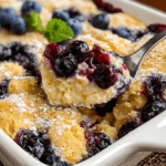 Blueberry Cream Cheese Dump Cake: Easy & Delicious